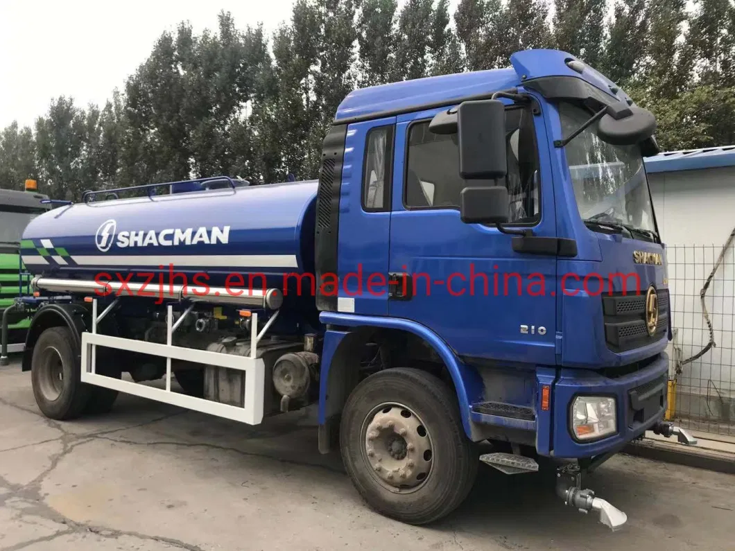 5m3 10m3 4X2 Light Tank Water Truck Shacman Road Sprinkler Sanitation Vehicle