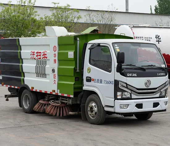 Gebrauchter Dongfeng 4X2 Special Vehicle Road Sweeper Truck zu verkaufen